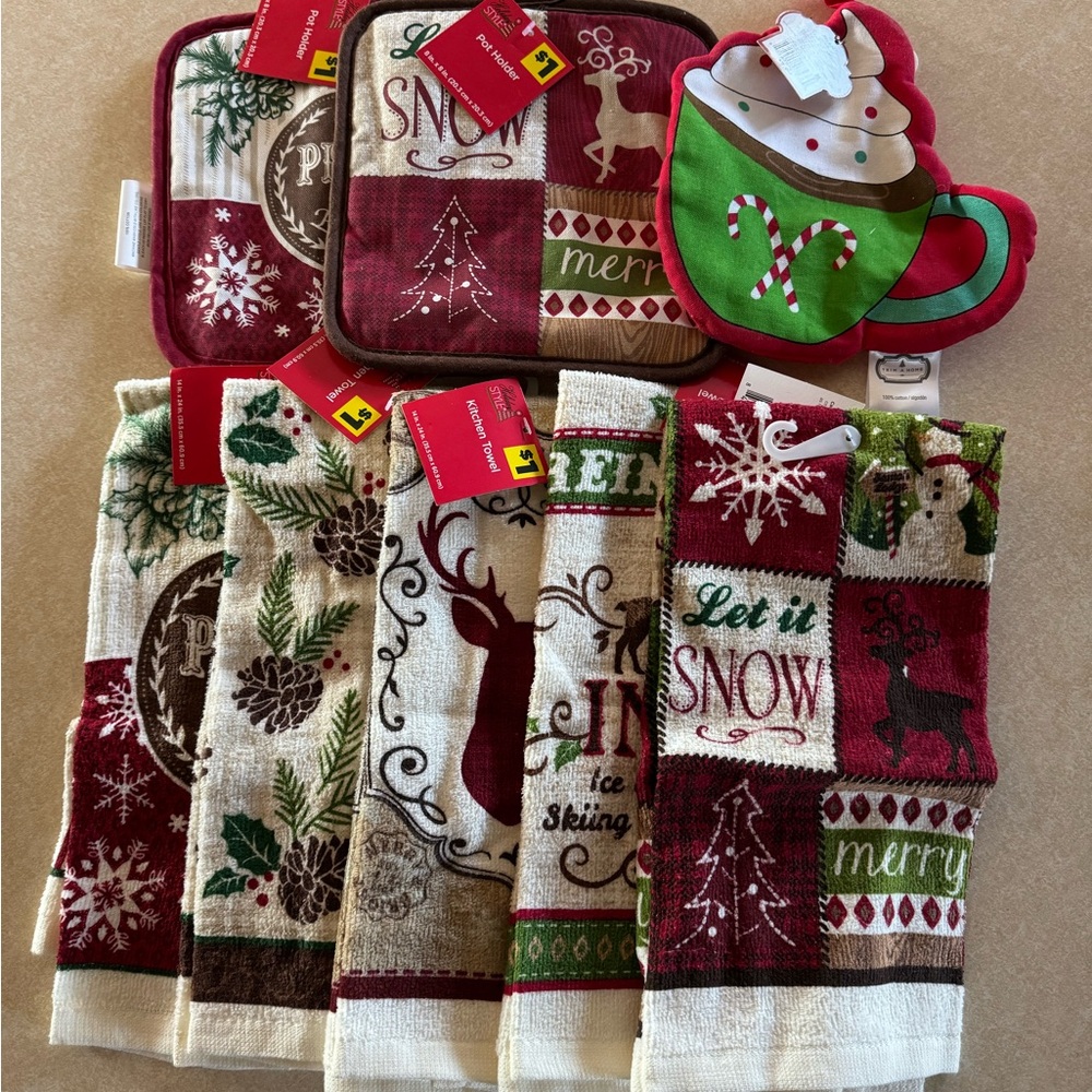 Holiday Kitchen Towel Set